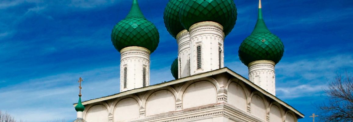 La chiesa Fedorovskaya Yaroslavl