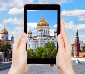 Mosca è una delle tre città più fotografate al mondo.