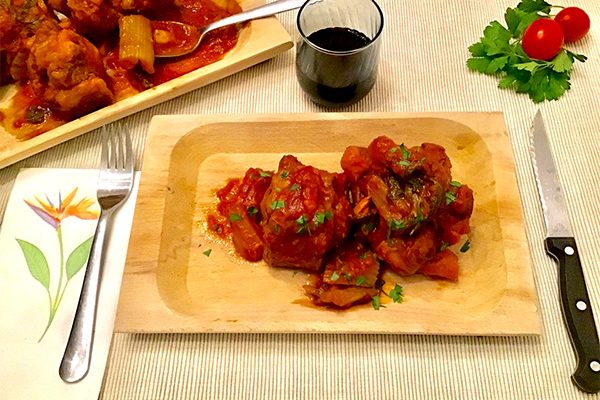 Итальянская кухня: Тушеные говяжьи хвосты